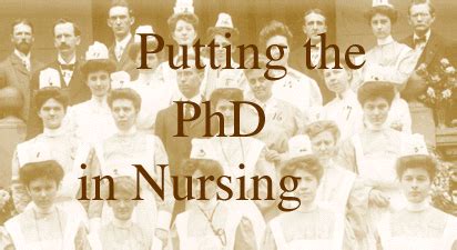 The phd is a 4 year degree which narrows down and digs deeper into the. "Putting the PhD in Nursing," Momentum, Summer 1998