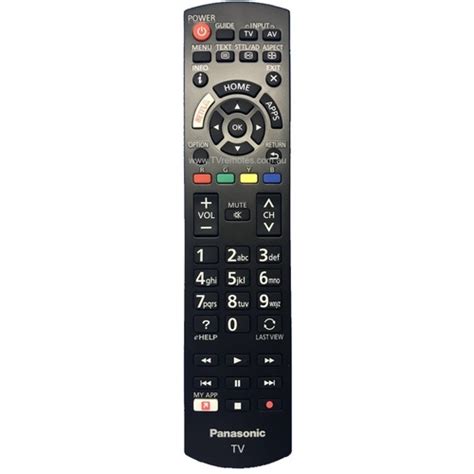 N2qayb001119 Original Panasonic Remote Control Th 55ex600a Th 65ex600a