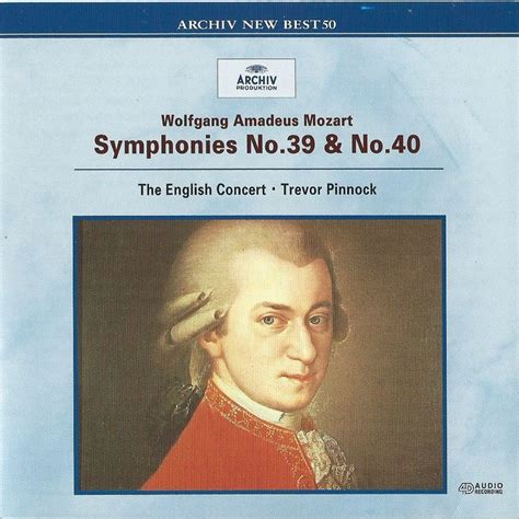 Mozart Symphonies 39 And 40 Trevor Pinnock The English Concert