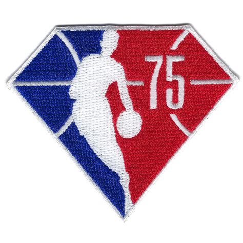 National Basketball Association Nba 75th Anniversary Logo Patch