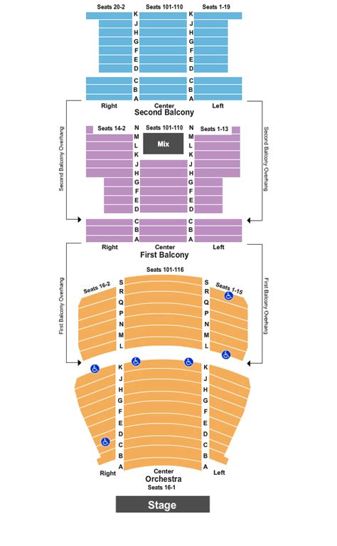Carolina Theater Seating Chart And Maps Durham