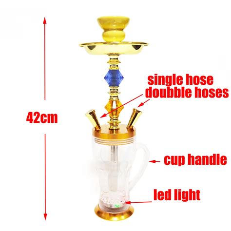 Portable Disposable Shisha Big Smoke Mini Hookah Cup With Led Buy