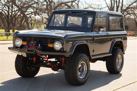 Modified 1969 Ford Bronco 5 Speed For Sale On Bat Auctions Sold For