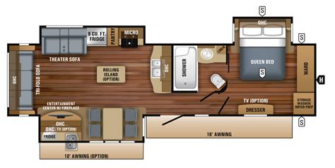 Jayco Trailers Floor Plans Floorplans Click