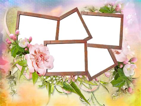 Collage Frame Fancy Transparent File PNG Play