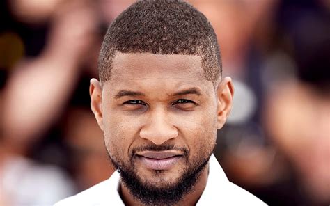 Usher Portrait Smile American Singer Usher Terrence Raymond Iv Hd