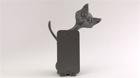 3d models below are suitable not only for printing you can print these 3d models on your favorite 3d printer or render them with your preferred render engine. Cat Phone Stand 3D Model 3D printable STL | CGTrader.com