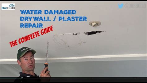 How To Repair Water Damaged Drywall Ceiling Step By Step Artofit