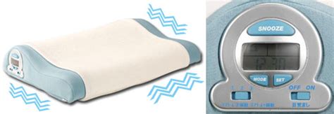 Choose between vibration, light, sound or all three. Japan Trend Shop | Vibrating Alarm Clock Pillow