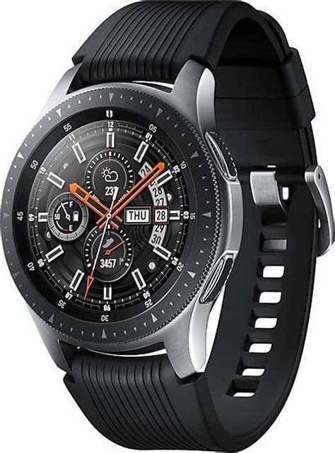 Samsung Galaxy Watch - Smartwatch heren - 46mm - Zwart/zilver | bol.com