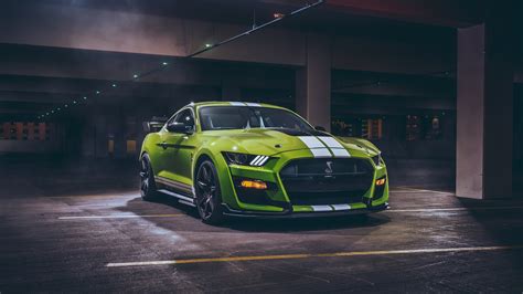 3840x2160 Green Ford Mustang Shelby Gt500 4k Hd 4k Wallpapers Images