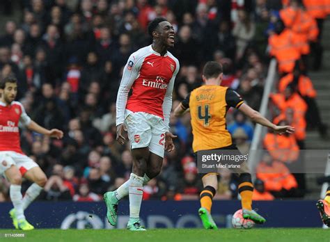 Arsenals Danny Welbeck During The Emirates Fa Cup Fifth Round Match