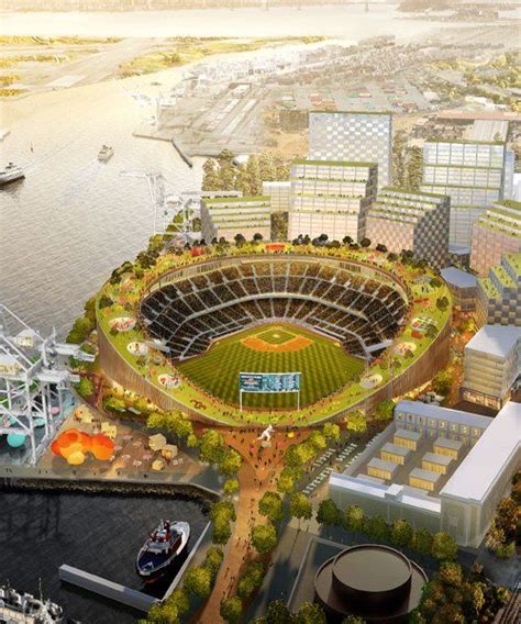 Bjarke Ingels Group Revises Design For The Oakland As New Ballpark