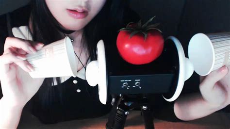 ppomo english asmr 여도 들리는 tickle tickle om nom nom trigger words and cups ear cupping with