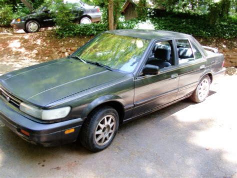 1991 Nissan Stanza Gxe Sedan 4 Door 24l Classic Nissan Stanza 1991