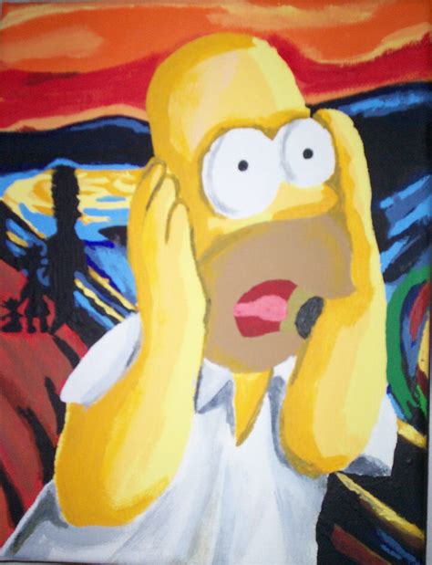Simpsons Scream By Inspirational Dreams On Deviantart