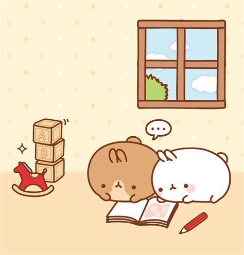 Molang Wallpaper Wallpaper Stickers Kawaii Drawings Cute Drawings