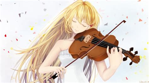 Sky Violin Musical Instrument Miyazono Kaori Shigatsu Wa Kimi No