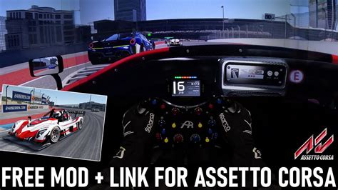 Official Radical SR3 XXR Mod FREE For Assetto Corsa Downforce Monster