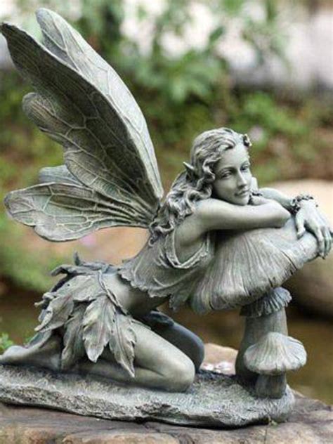 Buy garden statues & ornaments online! Pin by Rie Pagnozzi on Fairies and butterflies | Fairy ...