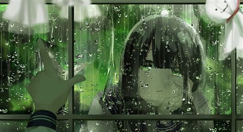 Hd Wallpaper Anime Anime Girls Original Characters Rain Water