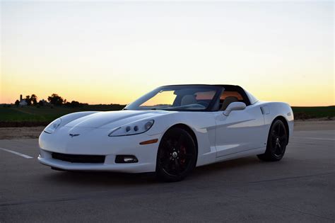 Fs For Sale 2009 Corvette C6 White 6at Z51 3lt Npp Iowa 18300