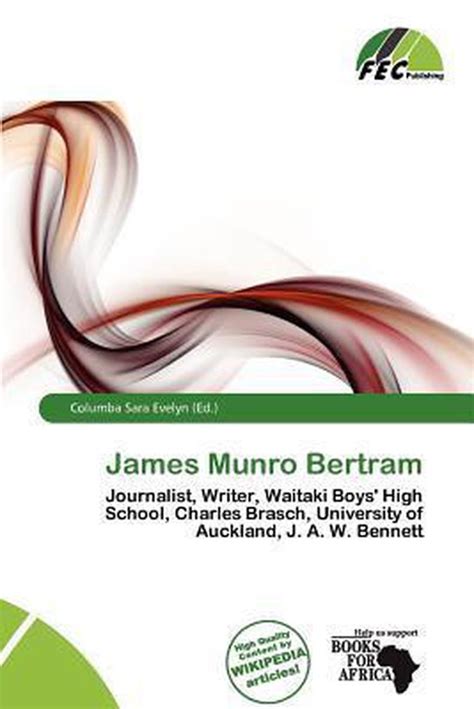 James Munro Bertram 9786139885343 Boeken