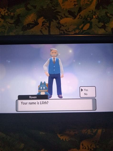 Yesterday I Started My First Pokemon Game As A Girl Cant Wait To See