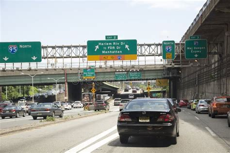 Interstate Highways New York Usa Editorial Stock Image Image Of