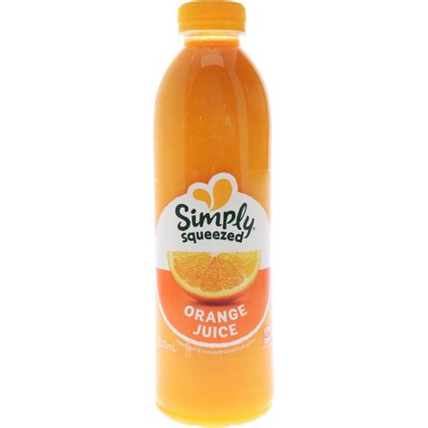 Buy Simply Squeezed Orange Juice Chilled 800ml Online At Nz