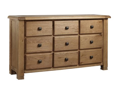 Vermont 9 Drawer Chest Of Drawers Crowther Distribution