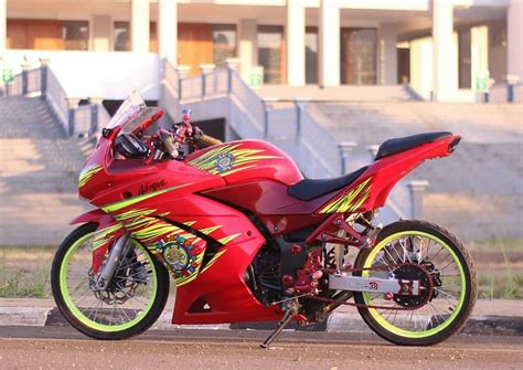 Modifikasi Ninja 4 Tak Koleksi Foto Modifikasi Motor Ninja 4 Tak