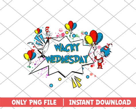 Wacky Wednesday Png Svg Files For Cricut