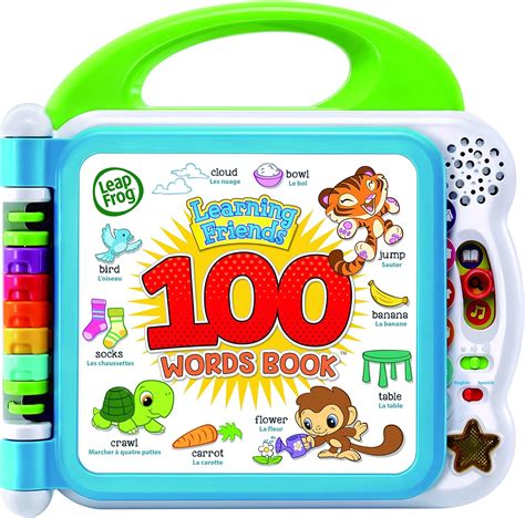 Leapfrog 601503 Learning Friends 100 Words Baby Book Educational And