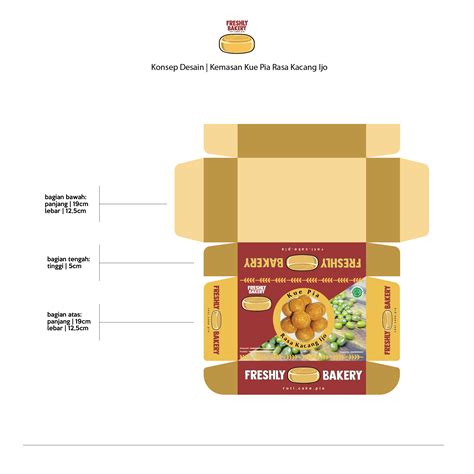 Sribu: Packaging Design - Desain Kemasan untuk Produk Kue Pi
