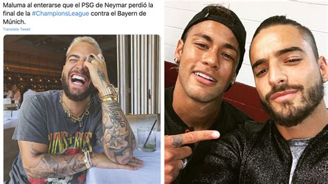 Neymar Pierde La Final De La Champions League Y Maluma Se Corona