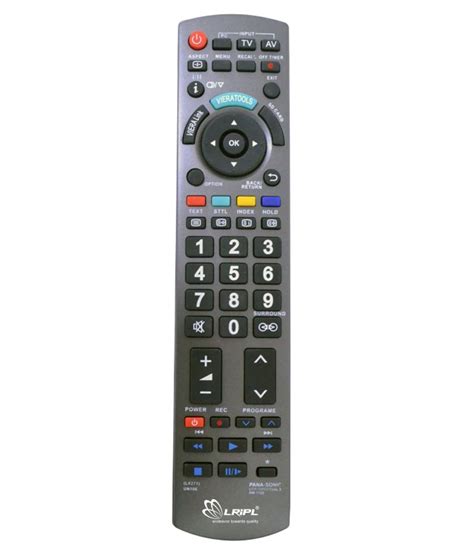If you need any assistance finding or programming your remote to work with your ac, please leave a comment below and we will assist you to program and find the right code. Buy Lripl Remote for Panasonic LED Tv Online at Best Price ...