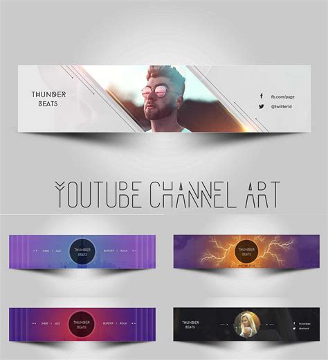Youtube Channel Art Free Download