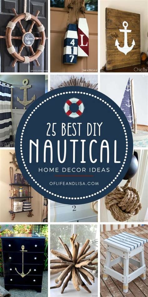 25 Best Diy Nautical Home Decor Ideas Of Life And Lisa