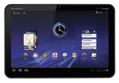 Motorola Xoom Android Tablet Gadgetsin