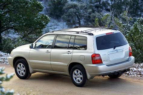 The gas tank on the 2001 toyota highlander holds 19.8 gal. Toyota Highlander I (U20) 2001 - 2003 SUV 5 door ...