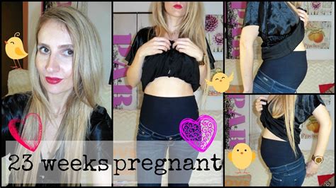 23 Weeks Pregnancy Vlog The Good Days My Belly Symptoms Youtube
