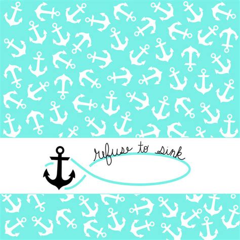 Refuse To Sink Anchor And Infinity Sign