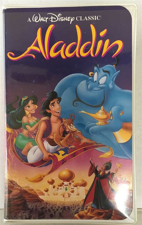 ALADDINVHS TapeMOVIEWalt Disney Classic Home Video Etsy Classic Disney Movies Disney