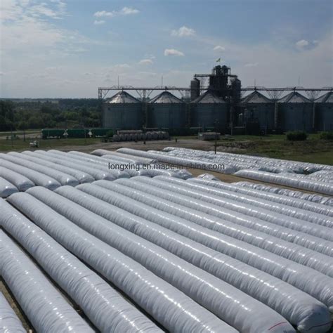 Silage Bag With A Diameter Of 8 Feet China 12ft Silo Bag And Longxing Grain Bag