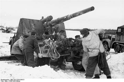 Cañón Antiaéreo 88 Mm Flak 18363741 Alemania La Segunda Guerra