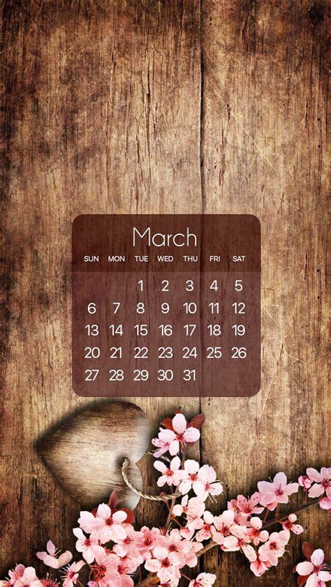 🔥 Free Download Wallpaper Iphone Calendar March I P I C S Calendar