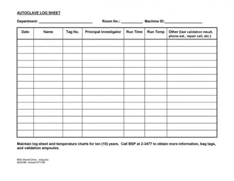 12 Free Log Book Templates Word Excel