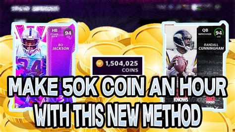 Coin Making Method In Madden Best Method To Make Fast Coins In Madden Youtube