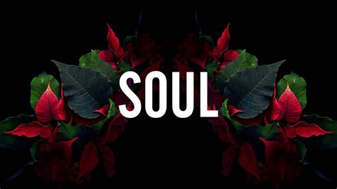 Soul Word In Green And Red Leaves Background Hd Dope Wallpapers Hd